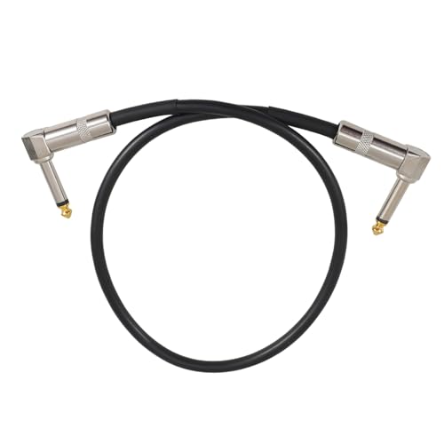 BESPORTBLE Zuverlässiges Pedal Patch Kabel für Gitarre und Bass Audio Kabel mit Metallstecker für Effektive Geräuschreduzierung und Klare Klangübertragung von BESPORTBLE