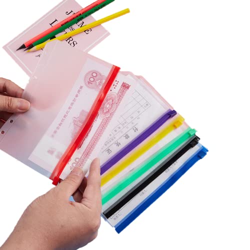 A6 Binder Taschen,15Stück Klar Budget Geldumschläge mit Reißverschluss,Budget Binder Umschläge für Ringbuch,6 Löcher Bindertaschen für Notizbuch,Budget Planner Zubehör,Geld Budget Umschläge,Sparbuch A6 Binder Taschen,15Stück Klar Budget Geldumschläge mit Reißverschluss,Budget Binder Umschläge für Ringbuch,6 Löcher Bindertaschen für Notizbuch,Budget Planner Zubehör,Geld Budget Umschläge,Sparbuch von BESSIKON
