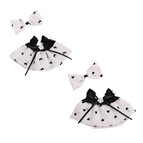 2 Stück Baby Kleid und Bogen Haarspange Kostüm Miniatur Kleidung für 15-17cm Puppen 2 Stück Baby Kleid und Bogen Haarspange Kostüm Miniatur Kleidung für 15-17cm Puppen von BESSTUUP