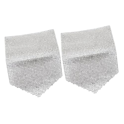 2 x Strass-Flicken zum Aufbügeln für T-Shirts, Kleidung, Hüte, DIY-Dekoration 2 x Strass-Flicken zum Aufbügeln für T-Shirts, Kleidung, Hüte, DIY-Dekoration von BESSTUUP