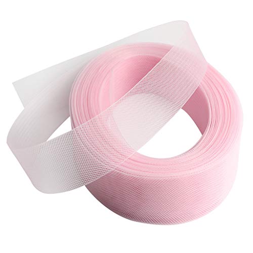 5,08 cm steifer Krinolin-Rosshaar-Zopf, 45,7 m, für Hochzeitsschleier, Hüte, Kleider 5,08 cm steifer Krinolin-Rosshaar-Zopf, 45,7 m, für Hochzeitsschleier, Hüte, Kleider von BESSTUUP