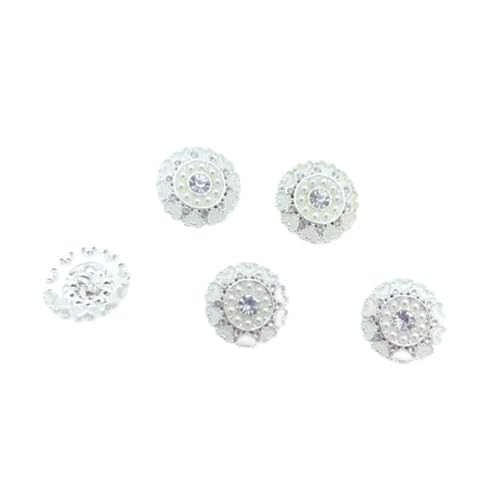 5 x 20 mm Strass-Zierknöpfe für Kleidung, Taschen, Basteln 5 x 20 mm Strass-Zierknöpfe für Kleidung, Taschen, Basteln von BESSTUUP