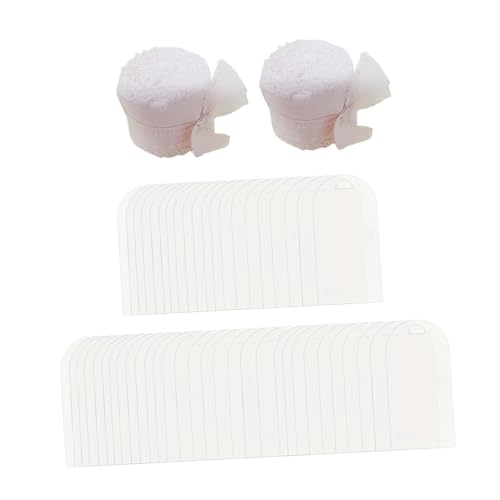 50 Acryl-Tischkarten für Hochzeitstischdekoration, DIY-Namensschilder mit Schleife 50 Acryl-Tischkarten für Hochzeitstischdekoration, DIY-Namensschilder mit Schleife von BESSTUUP