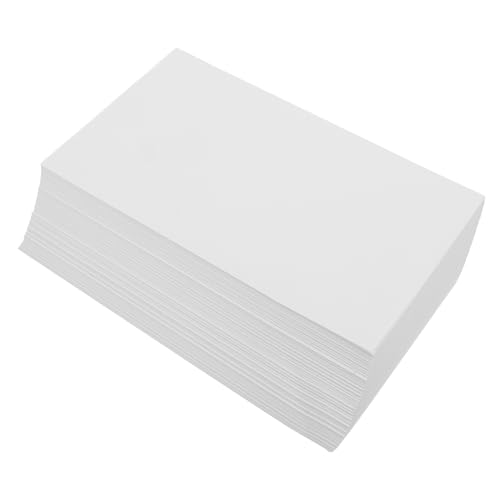 500 Blatt Doppelseitiges Druckerpapier Weißes Kartonpapier für Kunst, Scrapbooking & Bürogebrauch, blanko Blätter 500 Blatt Doppelseitiges Druckerpapier Weißes Kartonpapier für Kunst, Scrapbooking & Bürogebrauch, blanko Blätter von BESSTUUP