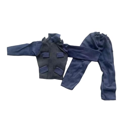 BESSTUUP Actionfigur-Kleidung im Maßstab 1:6, Miniatur-Kleidung, Uniform-Anzug für 30,5 cm männliche Puppen BESSTUUP Actionfigur-Kleidung im Maßstab 1:6, Miniatur-Kleidung, Uniform-Anzug für 30,5 cm männliche Puppen von BESSTUUP