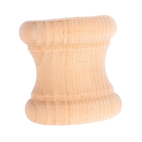 Geriffelte unlackierte Holzspindeln – römische dekorative Baluster, Bastelspindeln für elegante Möbeldekoration, 6 x 5,8 x 2,7 cm, Khaki Geriffelte unlackierte Holzspindeln – römische dekorative Baluster, Bastelspindeln für elegante Möbeldekoration, 6 x 5,8 x 2,7 cm, Khaki von BESSTUUP