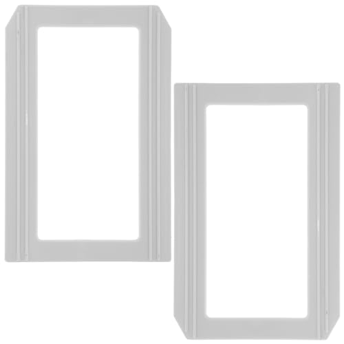Magnetische Etikettenhalter – weiße Eisenschilder für Regale und Schränke – leicht aktualisierbare Metall-Aktenetiketten Magnetische Etikettenhalter – weiße Eisenschilder für Regale und Schränke – leicht aktualisierbare Metall-Aktenetiketten von BESSTUUP