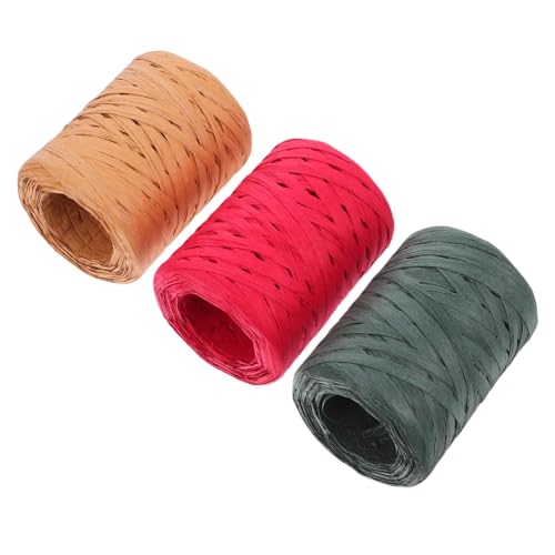 Natürliches Raffiaband, mattes Finish, Bastschnur, zum Basteln und Umwickeln von Hochzeitssträußen Natürliches Raffiaband, mattes Finish, Bastschnur, zum Basteln und Umwickeln von Hochzeitssträußen von BESSTUUP