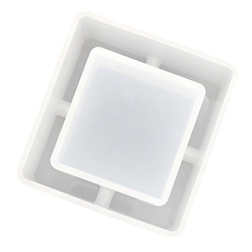 Transparente Silikonform für Zigaretten, Aschenbecher, Gießharz, Epoxidharz, Basteln, quadratisch Transparente Silikonform für Zigaretten, Aschenbecher, Gießharz, Epoxidharz, Basteln, quadratisch von BESSTUUP