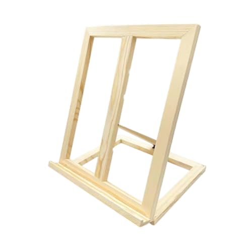 Verstellbare Tischstaffelei - Leinwandhalter aus Holz für Künstler, Kinder und Anfänger Verstellbare Tischstaffelei - Leinwandhalter aus Holz für Künstler, Kinder und Anfänger von BESSTUUP