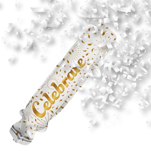 BEST PARTY EVER! Celebrate Squeeze Popper, 2 Stück (10 Konfetti-Popper) von BEST PARTY EVER!
