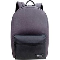 BESTLIFE Laptop-Rucksack AUDREY Kunststoff grau bis 35,8 cm (14,1 Zoll) von BESTLIFE