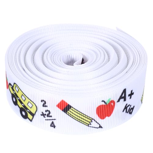 BESTOYARD 1 Rolle dekorative Schleife Basteln Goldband zum Verpacken Rosa zum Einpacken Chiffonband farbig geschenkverpackung geschenkband servietten Wickelband Geschenkbänder Polyester Weiß von BESTOYARD