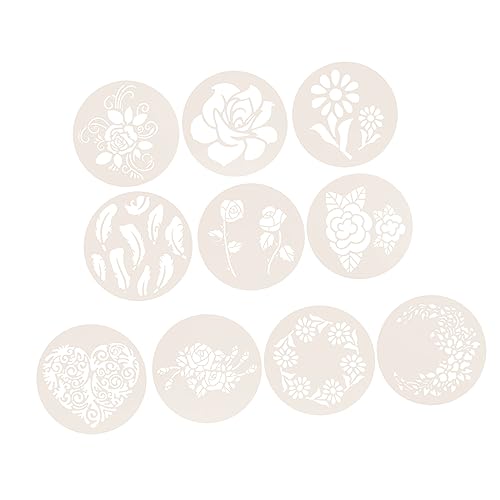 BESTOYARD 1 Satz Muster Hohlform Zeichenschablonen Kuchenkunst Schablone Kuchenschablonen Vorlagen Kuchendekorationsschablonen Cupcake Dekorations Bastelschablonen Cupcake 10 Stück BESTOYARD 1 Satz Muster Hohlform Zeichenschablonen Kuchenkunst Schablone Kuchenschablonen Vorlagen Kuchendekorationsschablonen Cupcake Dekorations Bastelschablonen Cupcake 10 Stück von BESTOYARD