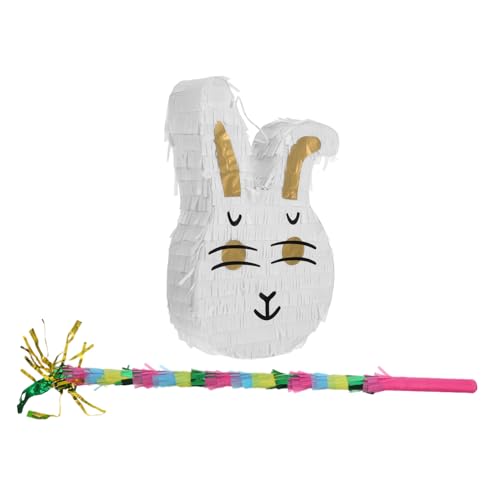 BESTOYARD 1 Satz Stereo-piñata Osterparty Cartoon-hase- Ostern Hängender Hase Gastgeschenke Osterhasen- Dekoration Für Die Osterfeier Hase Partybevorzugung Papier BESTOYARD 1 Satz Stereo-piñata Osterparty Cartoon-hase- Ostern Hängender Hase Gastgeschenke Osterhasen- Dekoration Für Die Osterfeier Hase Partybevorzugung Papier von BESTOYARD