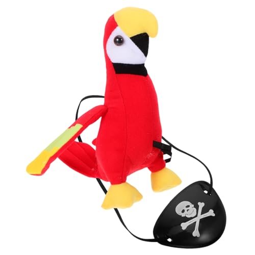 BESTOYARD 1 Set Piratenpapagei Requisiten Kostüm Augenklappe Schulter Vogel Requisite Piraten Cosplay Requisiten Papagei Auf Der Schulter Partyzubehör Mädchen Piraten Zubehör BESTOYARD 1 Set Piratenpapagei Requisiten Kostüm Augenklappe Schulter Vogel Requisite Piraten Cosplay Requisiten Papagei Auf Der Schulter Partyzubehör Mädchen Piraten Zubehör von BESTOYARD