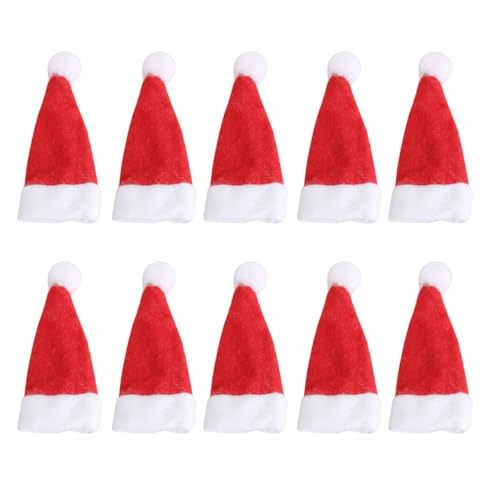 BESTOYARD 10 Stücke Lollipop-Hut Lollipop-Mütze Lutscher Hüte Mini Weihnachtsmütze Weihnachtshut Süßigkeiten Hut Weihnachtsdekoration BESTOYARD 10 Stücke Lollipop-Hut Lollipop-Mütze Lutscher Hüte Mini Weihnachtsmütze Weihnachtshut Süßigkeiten Hut Weihnachtsdekoration von BESTOYARD