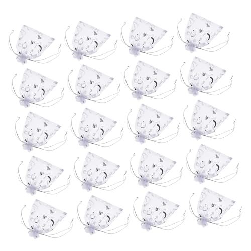 BESTOYARD 100stücke Herz-organzabeutel Mit Kordelzug Transparente Für Schmuck Und Süßigkeiten Zum Verpacken Für Hochzeiten Und Partys BESTOYARD 100stücke Herz-organzabeutel Mit Kordelzug Transparente Für Schmuck Und Süßigkeiten Zum Verpacken Für Hochzeiten Und Partys von BESTOYARD