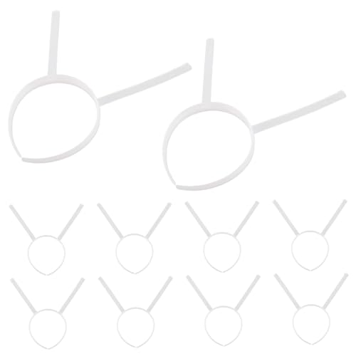 BESTOYARD 10st Stirnband Diy Kopfbedeckungsrahmen Cartoon-haarband-basis Haarband-diy-zubehör Unfertige Stirnbänder Haarbandrahmen Aus Kunststoff Blanko-haarbandrahmen Plastik Transparent BESTOYARD 10st Stirnband Diy Kopfbedeckungsrahmen Cartoon-haarband-basis Haarband-diy-zubehör Unfertige Stirnbänder Haarbandrahmen Aus Kunststoff Blanko-haarbandrahmen Plastik Transparent von BESTOYARD