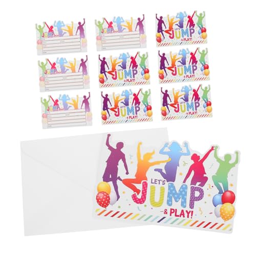 BESTOYARD Y Party-einladungen 12 Sets Mit Hüpfburg-einladungen Für Kindergeburtstage BESTOYARD Y Party-einladungen 12 Sets Mit Hüpfburg-einladungen Für Kindergeburtstage von BESTOYARD