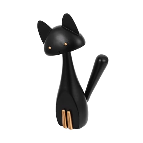BESTOYARD 1Stück Große Schwarze Katzenfigur Aus Resin Kreative Katzenstatuendekoration Für Schreibtisch Und Zuhause Einzigartiges Katzenornament Für Katzenliebhaber Dekoration BESTOYARD 1Stück Große Schwarze Katzenfigur Aus Resin Kreative Katzenstatuendekoration Für Schreibtisch Und Zuhause Einzigartiges Katzenornament Für Katzenliebhaber Dekoration von BESTOYARD