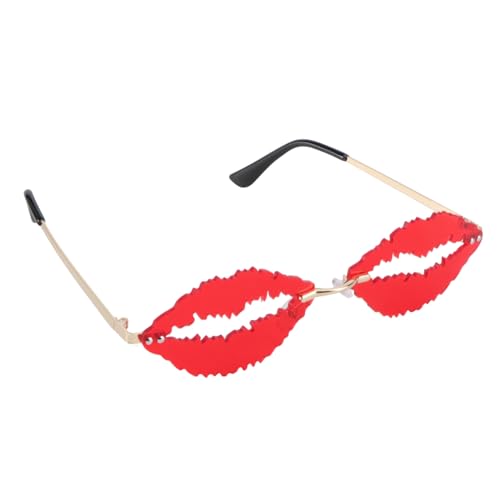 BESTOYARD 1stück Kreative Lippenförmige Sonnenbrille Lustige Frameless Sonnenbrille Als Fotorequisite Für Partys Und Veranstaltungen Trendige Modeaccessoires BESTOYARD 1stück Kreative Lippenförmige Sonnenbrille Lustige Frameless Sonnenbrille Als Fotorequisite Für Partys Und Veranstaltungen Trendige Modeaccessoires von BESTOYARD