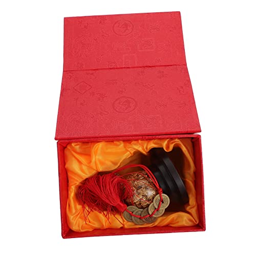 BESTOYARD 1satz Feng Shui Gourd Dekoration Für Wohlstand Goldene Gourd Haushaltskunst Für Tischdeko Und Heimverschönerung von BESTOYARD
