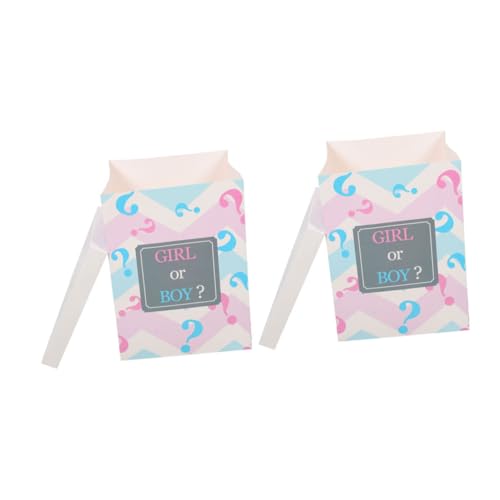 BESTOYARD 2 Stück Geschlechtsenthüllungsbox Faltbare Box für Babygeschlecht Enthüllung mit Luftballons für Babyparty Junge oder Design BESTOYARD 2 Stück Geschlechtsenthüllungsbox Faltbare Box für Babygeschlecht Enthüllung mit Luftballons für Babyparty Junge oder Design von BESTOYARD