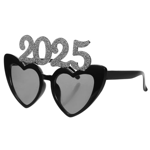BESTOYARD 2025 Digitale Liebesbrille Spezifikationen Weihnachtsbrille UV coole Brille Geburtstagsbrille Festival dekoration Mode Brille Party-Brillen-Dekore Neujahrsparty-Brillen Stk Silver BESTOYARD 2025 Digitale Liebesbrille Spezifikationen Weihnachtsbrille UV coole Brille Geburtstagsbrille Festival dekoration Mode Brille Party-Brillen-Dekore Neujahrsparty-Brillen Stk Silver von BESTOYARD