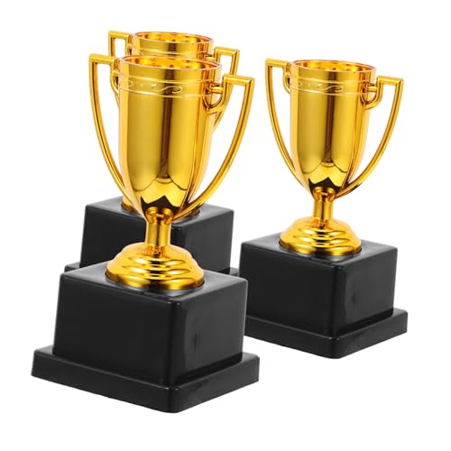 BESTOYARD 3 Stück Goldene Kunststoff-trophäen Für Kinder, Mini-Auszeichnung, Trophäenbecher, Klassenzimmer, Schule, Belohnungen, Sportturnier, Gewinnpreise Für Jungen Und Mädchen, Fußball, BESTOYARD 3 Stück Goldene Kunststoff-trophäen Für Kinder, Mini-Auszeichnung, Trophäenbecher, Klassenzimmer, Schule, Belohnungen, Sportturnier, Gewinnpreise Für Jungen Und Mädchen, Fußball, von BESTOYARD