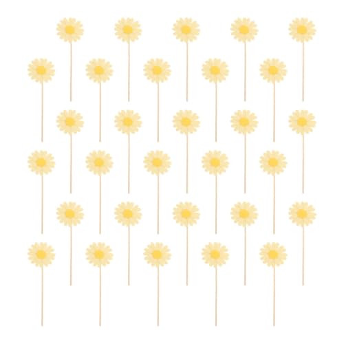 BESTOYARD 36 Cupcake-Topper Mit Gänseblümchenmotiv: Blumen-Kuchendekorationen Dessert-Topper Gänseblümchen-Kuchenspieße Für Geburtstags- Und Hochzeitsbedarf. BESTOYARD 36 Cupcake-Topper Mit Gänseblümchenmotiv: Blumen-Kuchendekorationen Dessert-Topper Gänseblümchen-Kuchenspieße Für Geburtstags- Und Hochzeitsbedarf. von BESTOYARD