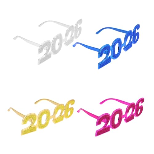 BESTOYARD 4 Stück Lustige Fotorequisiten für Abschlussfeiern Neujahrspartys und Feiertags Events Partygeschenke und Dekorationen von BESTOYARD