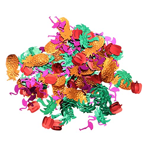 BESTOYARD 5 Packungen hawaiianisches Konfetti Flamingo-Partyzubehör Luau-Cupcake-Topper Themenparty mottoparty hawaii party sachen glänzendes Tischkonfetti- Konfetti streuen Green BESTOYARD 5 Packungen hawaiianisches Konfetti Flamingo-Partyzubehör Luau-Cupcake-Topper Themenparty mottoparty hawaii party sachen glänzendes Tischkonfetti- Konfetti streuen Green von BESTOYARD