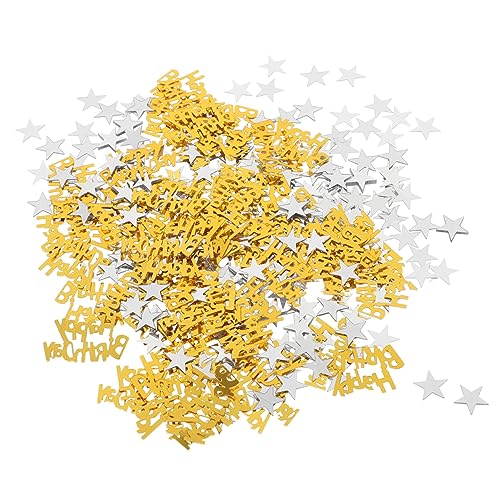 BESTOYARD 5 Pentagramm-Pailletten mehrfarbiges Papier Dekorationen Glücklich Tisch hochzeitsdeko alles zum geburtstag konfetti party dekoratives konfetti Plastik Golden BESTOYARD 5 Pentagramm-Pailletten mehrfarbiges Papier Dekorationen Glücklich Tisch hochzeitsdeko alles zum geburtstag konfetti party dekoratives konfetti Plastik Golden von BESTOYARD