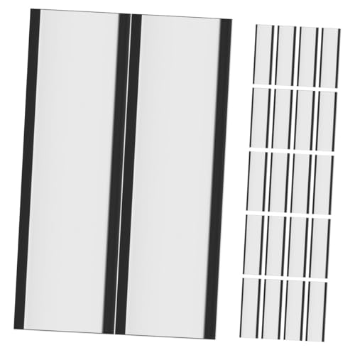 BESTOYARD 50 Stück Magnetische Etikettenhalter, C-kanal-kartenhalter, Namensschild-tags, Schranketiketten Für Regale Mit Durchsichtigem Kunststoffschutz Und Papiereinlage BESTOYARD 50 Stück Magnetische Etikettenhalter, C-kanal-kartenhalter, Namensschild-tags, Schranketiketten Für Regale Mit Durchsichtigem Kunststoffschutz Und Papiereinlage von BESTOYARD