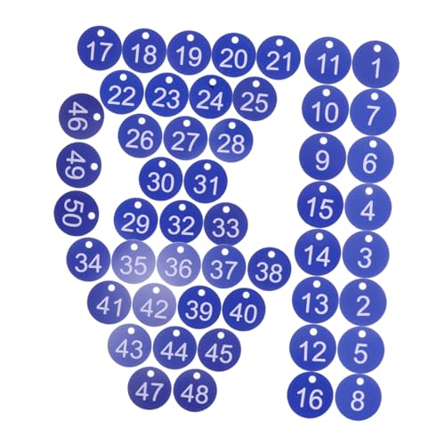 BESTOYARD 50Stücke Anhänger mit Wasserdichte Etiketten für Schlüsselorganisation Gepäckidentifikation für Fitnessstudios Veranstaltungen BESTOYARD 50Stücke Anhänger mit Wasserdichte Etiketten für Schlüsselorganisation Gepäckidentifikation für Fitnessstudios Veranstaltungen von BESTOYARD