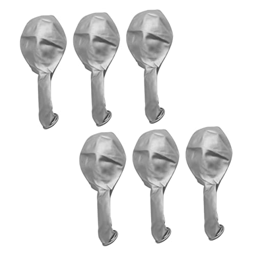 BESTOYARD 50Stücke Metallic Silber Luftballons Hochwertige Latex Ballons Für Hochzeit Shower Festlichkeiten Dekoration Für Besondere Anlässe Und Langlebig von BESTOYARD