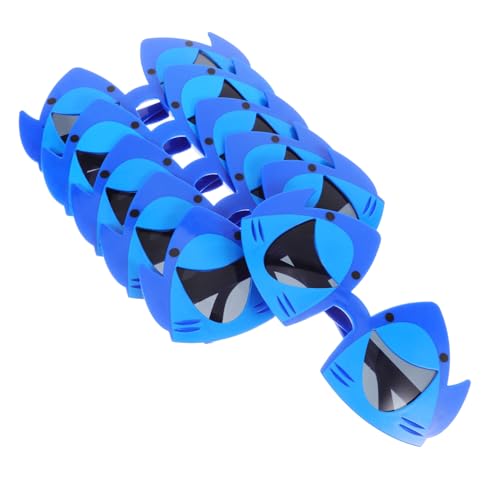 BESTOYARD 6 Stück Shark Party Sonnenbrillen für Erwachsene Lustige Hawaii Accessoires für Strand Pool und Garten Geburtstagsfeiern und Schulveranstaltungen von BESTOYARD