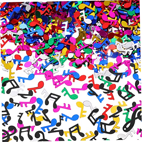 BESTOYARD 8Packungen Pack Musiknoten Konfetti Tischstreudeko Für Partys Musiknoten Konfetti Für Hochzeiten Und Feiern Und Schwarze Notizen Pro Packung von BESTOYARD