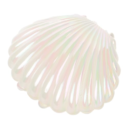 BESTOYARD Dekorativer Muschelschmuckkoffer Kleine Schmuckschatulle für Ringe Ohrringe und Aufbewahrungslösung für Schmuck und Stilvolle BESTOYARD Dekorativer Muschelschmuckkoffer Kleine Schmuckschatulle für Ringe Ohrringe und Aufbewahrungslösung für Schmuck und Stilvolle von BESTOYARD