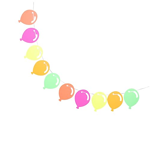 BESTOYARD Fluoreszenzballons ziehen Flagge Dekorationen Party Braut- Grad Ballons glühen Glücklich Ballongirlande leuchten in den dunklen Ballons dekoratives Banner Papier BESTOYARD Fluoreszenzballons ziehen Flagge Dekorationen Party Braut- Grad Ballons glühen Glücklich Ballongirlande leuchten in den dunklen Ballons dekoratives Banner Papier von BESTOYARD