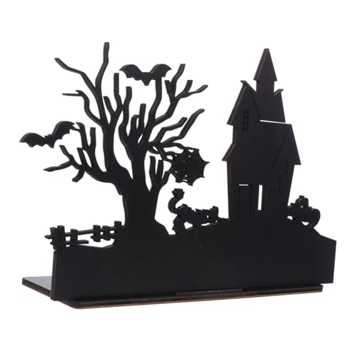 BESTOYARD Halloween Tischschild aus Holz Gruselige Tischdekoration mit Animierten Schlossprojektionen für Halloween Party Tischdeko und Festliche Anlässe für Schaurige BESTOYARD Halloween Tischschild aus Holz Gruselige Tischdekoration mit Animierten Schlossprojektionen für Halloween Party Tischdeko und Festliche Anlässe für Schaurige von BESTOYARD