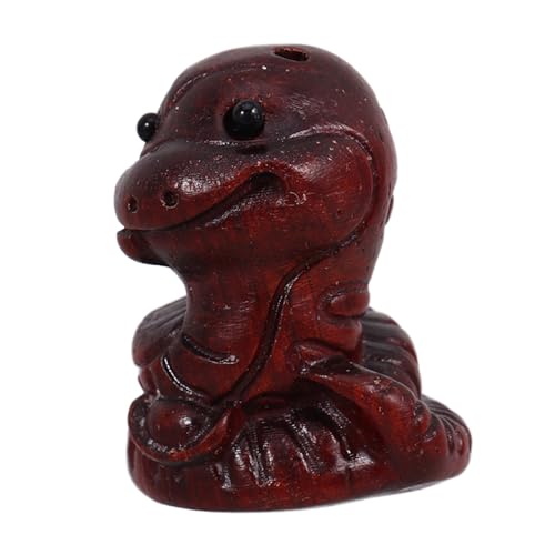 BESTOYARD Handy-Kettenanhänger handykette Dekoration Holzanhänger Schlange Anhänger Verzierung 2025 Jahr der Schlangenstatue Schlangenzauber Schlangenfigur Sandelholz Dark Brown BESTOYARD Handy-Kettenanhänger handykette Dekoration Holzanhänger Schlange Anhänger Verzierung 2025 Jahr der Schlangenstatue Schlangenzauber Schlangenfigur Sandelholz Dark Brown von BESTOYARD