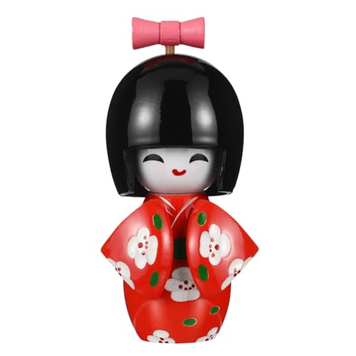 BESTOYARD Japanische Kimono Puppe Aus Holz Traditionelles Dekorationsornament Für Schreibtisch Und Sushi-Restaurant Handgefertigte Figur Für Stilvolle Wohnraumgestaltung BESTOYARD Japanische Kimono Puppe Aus Holz Traditionelles Dekorationsornament Für Schreibtisch Und Sushi-Restaurant Handgefertigte Figur Für Stilvolle Wohnraumgestaltung von BESTOYARD