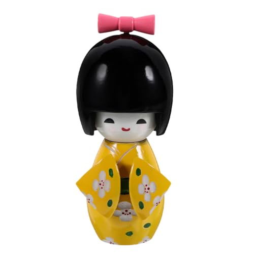 BESTOYARD Japanische Kimono-Puppe Aus Holz Traditionelles Tischornament Für Sushi-Restaurants Handgefertigte Dekoration Einzigartiges Für Liebhaber Japanischer Kultur BESTOYARD Japanische Kimono-Puppe Aus Holz Traditionelles Tischornament Für Sushi-Restaurants Handgefertigte Dekoration Einzigartiges Für Liebhaber Japanischer Kultur von BESTOYARD