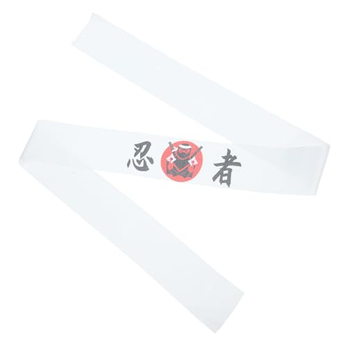 BESTOYARD Japanisches Ninja Stirnband für Chefköche Portables Kopfband mit Schweißabsorption Vielseitig für Karate Yoga Laufen und Sporttraining Unisex von BESTOYARD