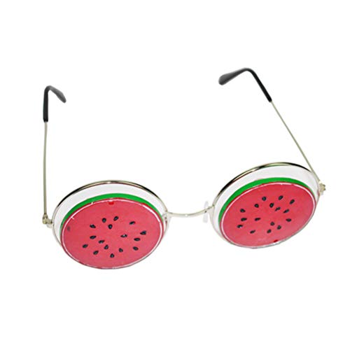 BESTOYARD Lustige Tanzparty Makeup Brille Wassermelone Brillen für Maskerade Party von BESTOYARD