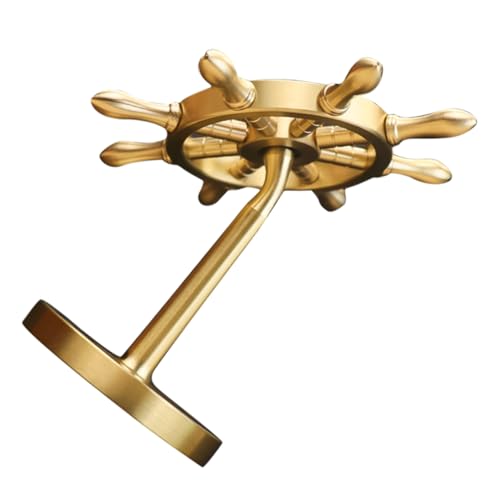 BESTOYARD Metal Rudder Ornament Vintage Rudder Dekoration Für Desktop Nautisches Deko-Accessoire Für Strandliebhaber Und Themenräume von BESTOYARD