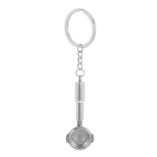 BESTOYARD Metall Kaffee Schlüsselbund Kaffeelement Charme Key Ring Für Autoschlüsselgeschäft Feier Souvenir Kreativer Schlüsselbund Für Rucksackbeutelbeutel Geldbörse von BESTOYARD