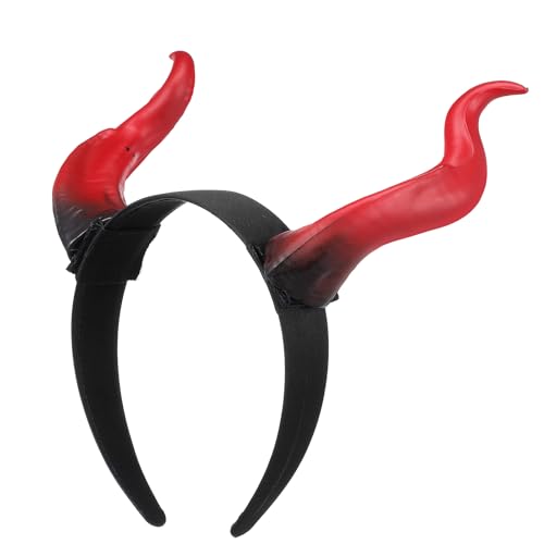 BESTOYARD Teufelshörner-stirnband: Halloween-kostüm, Cosplay-haarband – Teufelskostüm-requisite für Damen, Herren, Teenager, Mädchen, Karneval, Bühnenauftritt BESTOYARD Teufelshörner-stirnband: Halloween-kostüm, Cosplay-haarband – Teufelskostüm-requisite für Damen, Herren, Teenager, Mädchen, Karneval, Bühnenauftritt von BESTOYARD